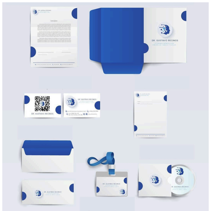Material corporativo para clinica de otorrino